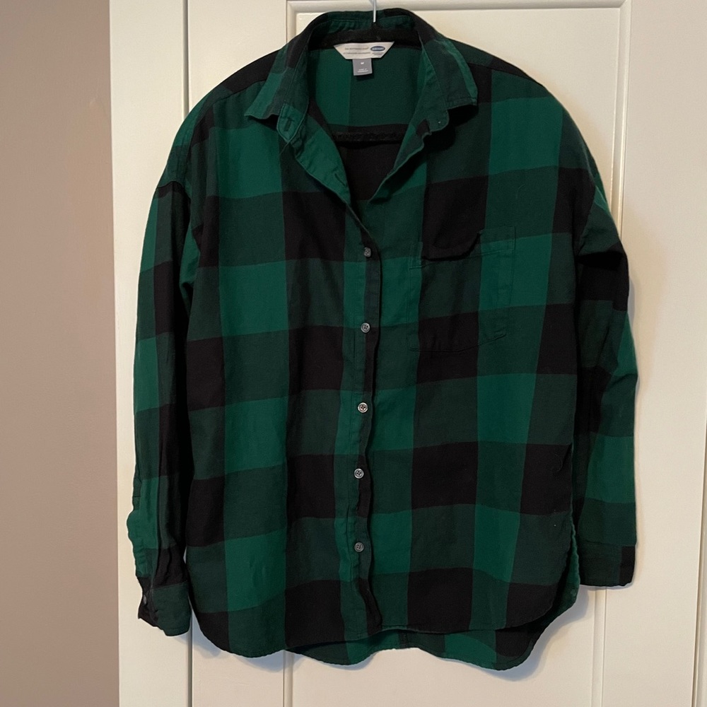Old Navy Boyfriend Plaid Flannel